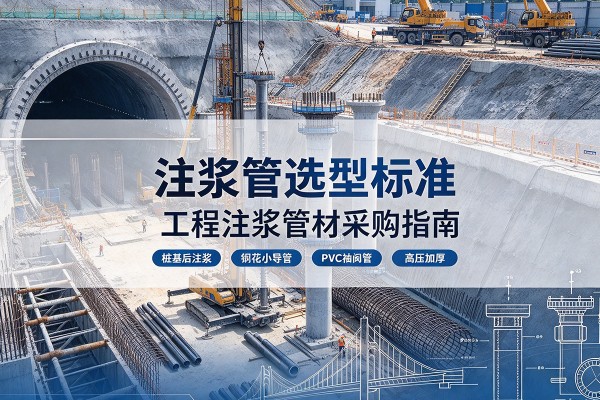 称多注浆管选型标准
