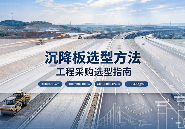 称多沉降板选择方法