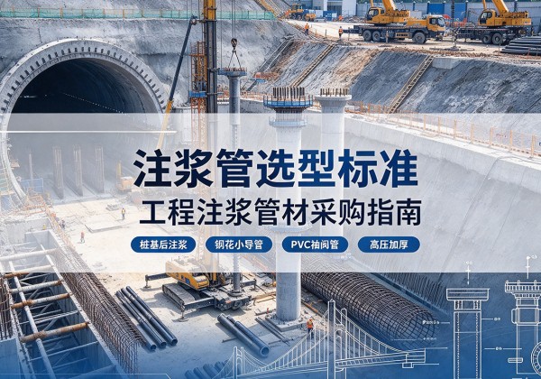 称多注浆管选型标准